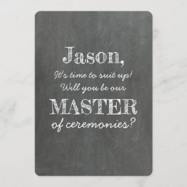 Funny Master of Ceremonies Einladung