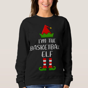 Funny Matching Family Ich bin der Basketball Elf C Sweatshirt