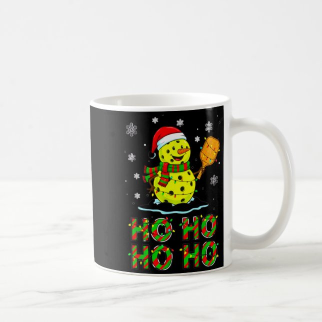 Funny Matching Family Santa Ho Ho Ho Ckleball Chri Kaffeetasse (Rechts)