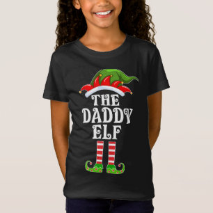 Funny Matching Family The Daddy Elf Weihnachten ko T-Shirt