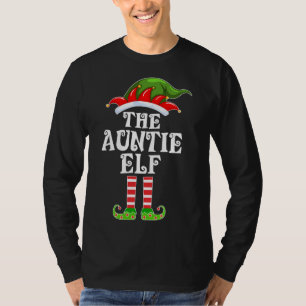 Funny Matching Family The Tanttie Elf Weihnachtsco T-Shirt