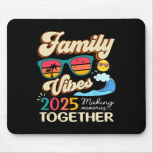 Funny Matching Family Vibes Wiedersehen 2025 Makin Mousepad
