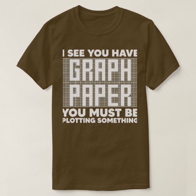 Funny Math Art For Men Women Mathematics Student M T-Shirt (Design vorne)