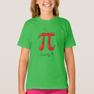 Funny Math Cherry Pi Symbol T-Shirt