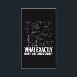 Funny Math Geek Physik Science Joke Visitenkarte<br><div class="desc">Funny Mah Geek Physik Science Joke. Spaß des Wissenschaftlers Physiker Mathematiker.</div>