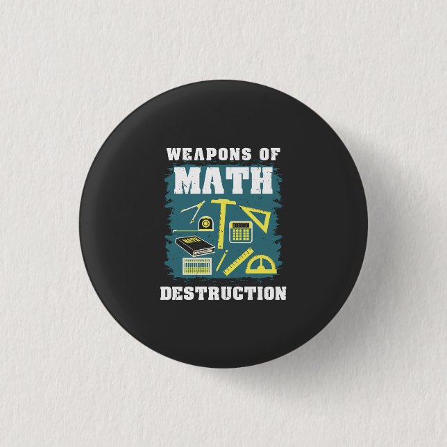 Funny Math Gifts Button (Vorderseite)