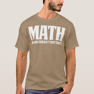 Funny Math Great Mah Geschenk Mah zählt 1 T-Shirt