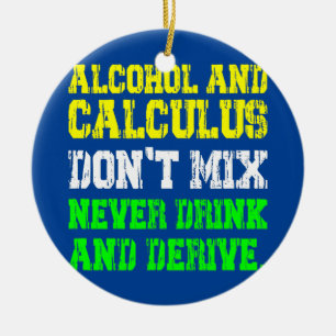 Funny Math Joke Mathematics Mathematik Spaß Studen Keramik Ornament