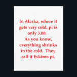Funny math joke postkarte<br><div class="desc">Mehr Great Math und Szince Jokes at jimbuf and jimhartley galleries.</div>