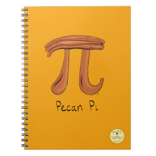 Funny Math Pecan Pi Erntedank Fall Notizblock
