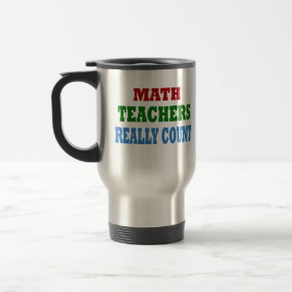 Funny Math Teacher Reisebecher