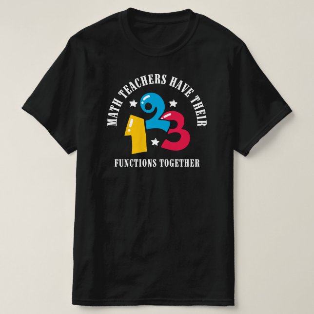 Funny Math Teacher Sprichwort | Math Joke T-Shirt (Design vorne)