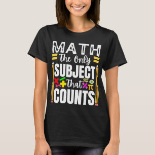 Funny Mathe für Lehrer T-Shirt