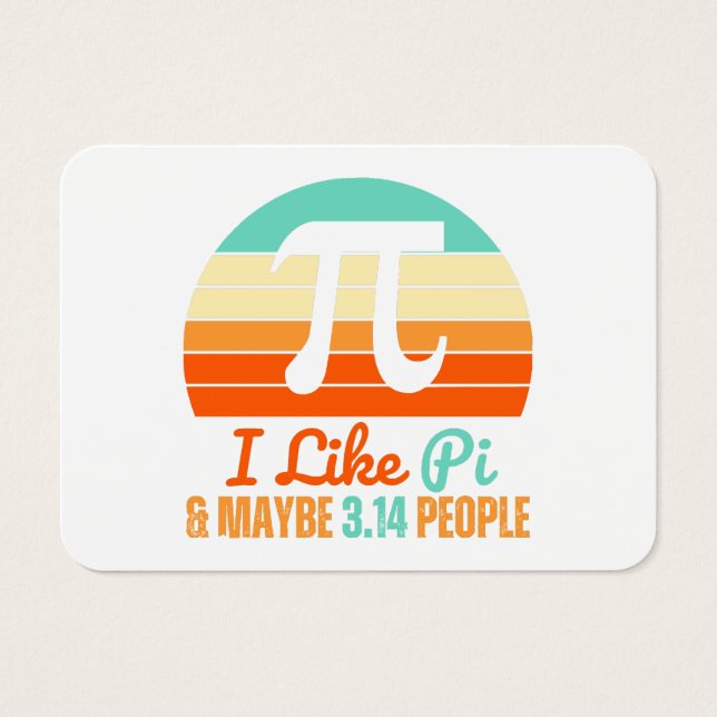 Funny Mathe Lehrer März 14. Pi Day Merch I like (Vorderseite)