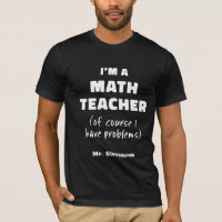 Funny Mathe Lehrer Spaß Angebot Personalisiert