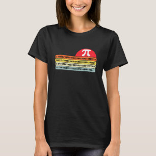 Funny Mathe Lehrer Student Geek Retro Vintag Suns T-Shirt