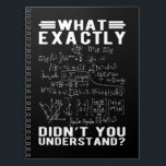 Funny Mathematician Physiclehrer Science Nerd Notizblock<br><div class="desc">Funny Mathematician Physicis Lehrer Science Nerd. Funny Mathe Physics Lover.</div>