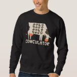 Funny Mathematics - Cowculator Sweatshirt<br><div class="desc">Funny Mathematics - Cowculator</div>