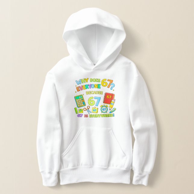 Funny Maths Joke Hoodie for Kids School (Ablage )