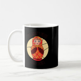 Funny Matryoshka Russische Nesting Dolls Kaffeetasse