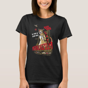 Funny Mecha Catzilla Cat Kostume Halloween T-Shirt
