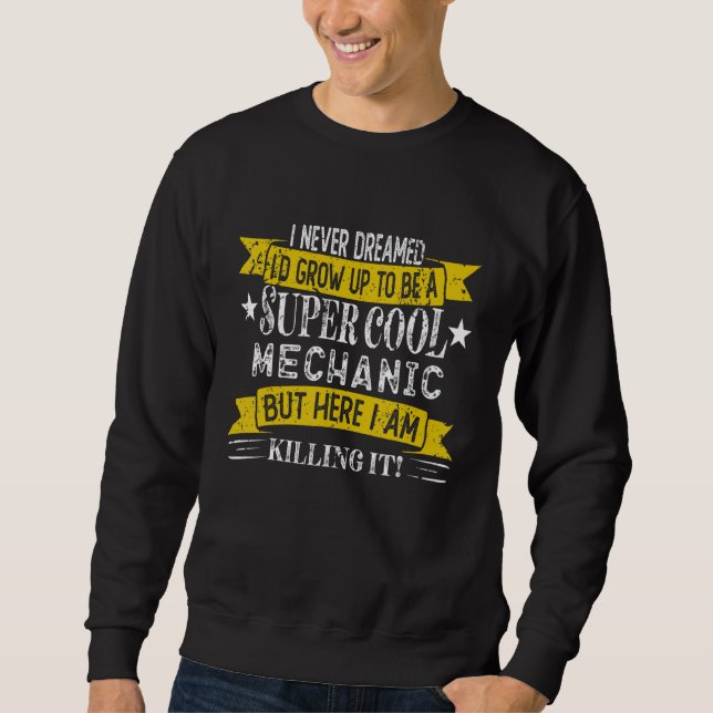 Funny Mechanic Shirts Beruf (Vorderseite)