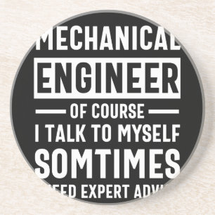 Funny Mechanical Engineer Gift Getränkeuntersetzer
