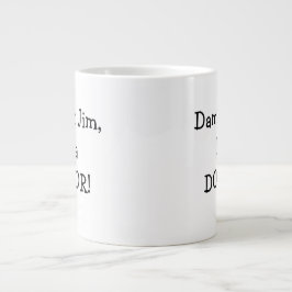 Funny Med School Graduate Doctor Jumbo-Tasse