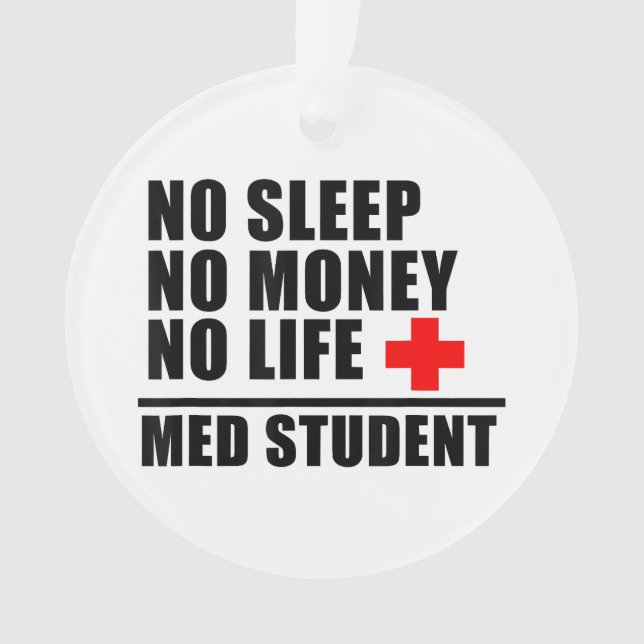 Funny Med School T-ShirtTrust Me Im fast Docto Ornament (Vorderseite)
