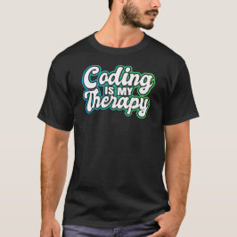 Funny Medical Coding ist meine Therapie T-Shirt