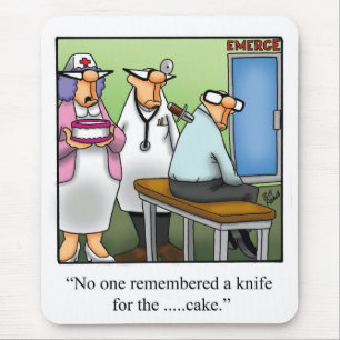 Funny Medical Spaß Mousepad