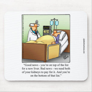 Funny Medical Spaß Mousepad