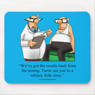 Funny Medical Workplace Spaß Mousepad