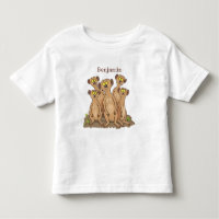 Funny meerkat Cartoon Illustration