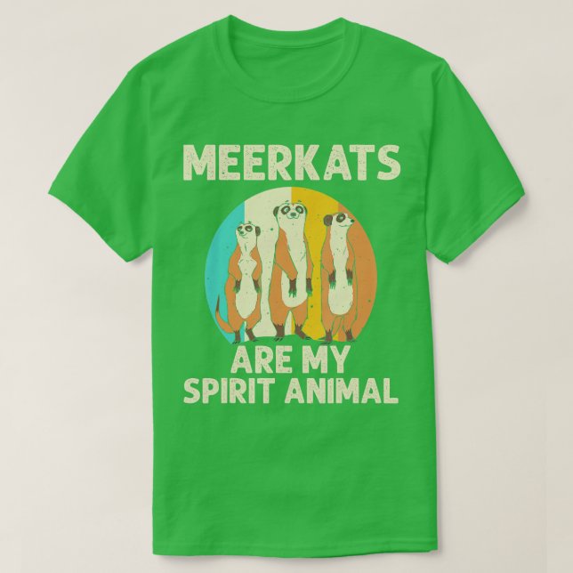 Funny Meerkat Geschenke Kinder Männer Frauen Junge T-Shirt (Design vorne)