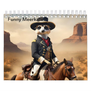 Funny Meerkats, die das Außergewöhnliche tun, Kalender