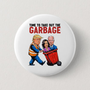 Funny Mega Trump Präsident 2024 Zeit, um G Button