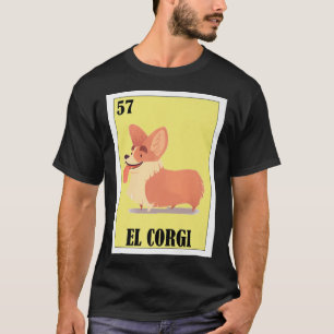 Funny Meican Hunde Designel Corgi-1125 T-Shirt
