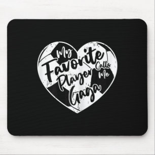 Funny mein Lieblingsspieler nennt mich Gaga Soccer Mousepad