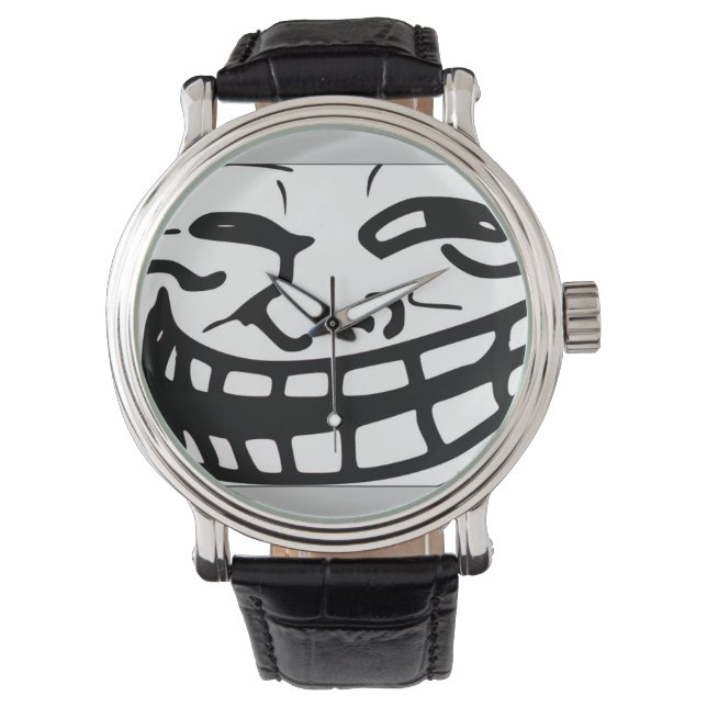 Funny Meme Armbanduhr (Vorderseite)