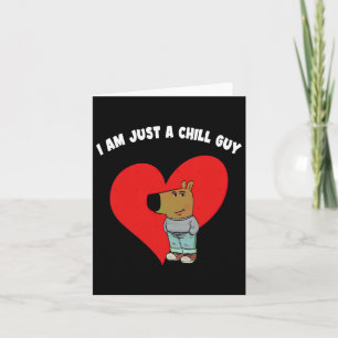 Funny Meme Ich bin nur ein Kill Typ Valentine Coup Karte