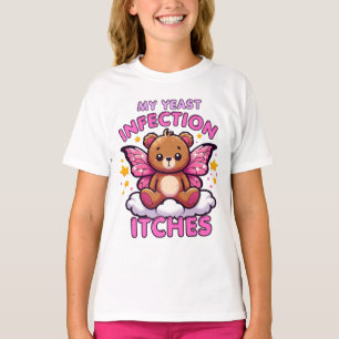 Funny Meme My Hefe Infektion Juckreiz Seltsamer Sp T-Shirt