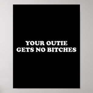 Funny Meme Severance Ihre Outie wird keine Es Poster