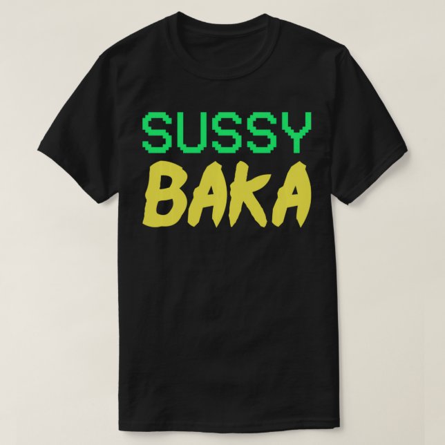 Funny Meme Sussy Baka Pullover  (Design vorne)