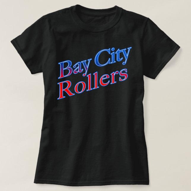 Funny Men Band Bay City Roller Music Rock Retro  T-Shirt (Design vorne)