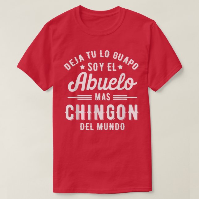 Funny Mens Camisa Deja Tu Lo Guapo Soy El Abuelo M T-Shirt (Design vorne)