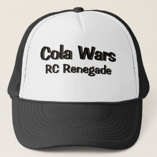 Funny Mens Fashion Baseball COLA WARS RC RENEGADE Truckerkappe