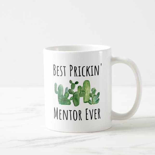 Funny Mentor Geschenk Idee Kaffeetasse (Rechts)