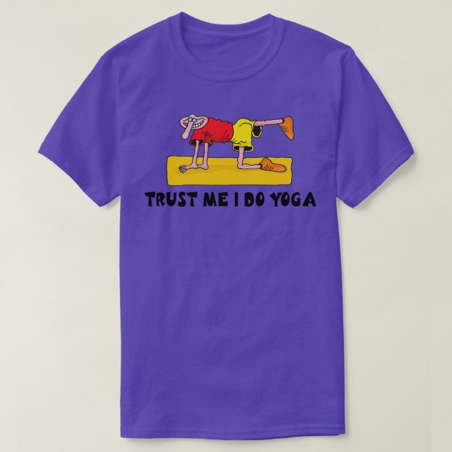 Funny Menx27s Yoga TShirtTShirt T-Shirt (Design vorne)