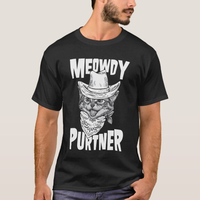Funny Meowtner T-Shirt (Vorderseite)